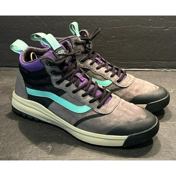 Vans UltraRange High DL MTE Gray 'Pewter Eucalyptus' Hiking Boot Men's Size 12 - Picture 4 of 9